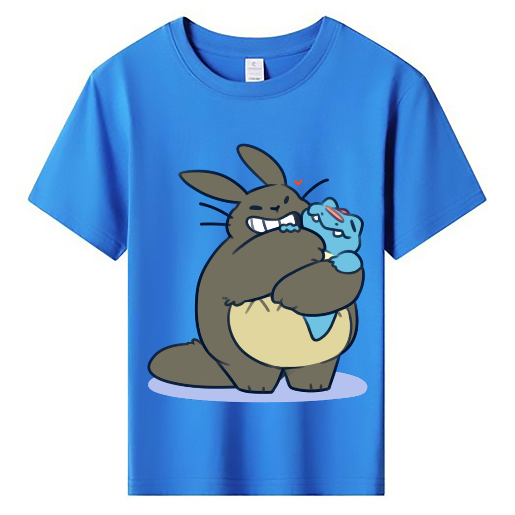 （画像用） となりのトトロ 草壁メイ 草壁サツキ My Neighbor Totoro Satsuki Kusakabe Mei Kusakabe 綿100％キッズTシャツ（フロントプリント）